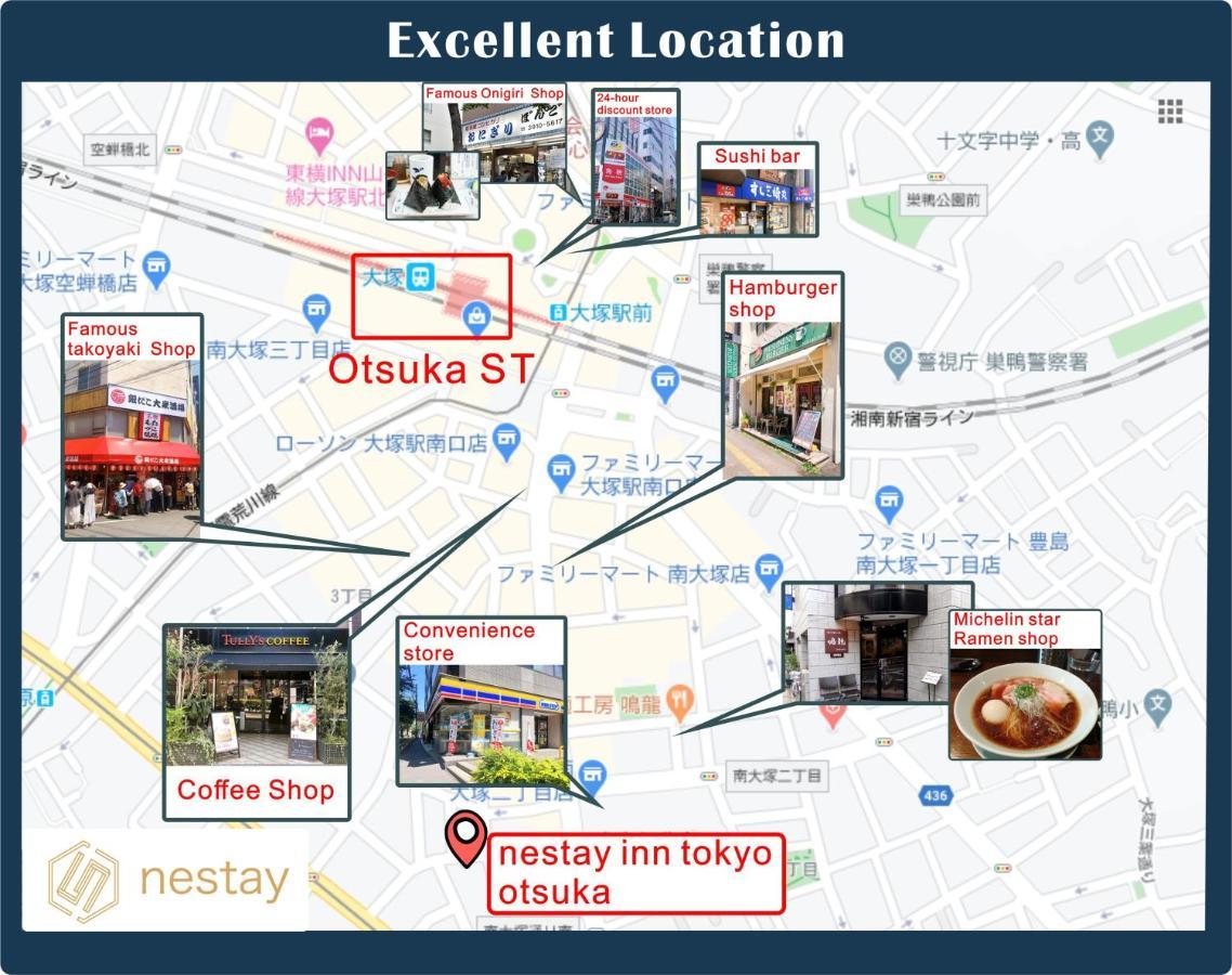 Nestay Inn Tokyo Otsuka 201 Tóquio Exterior foto